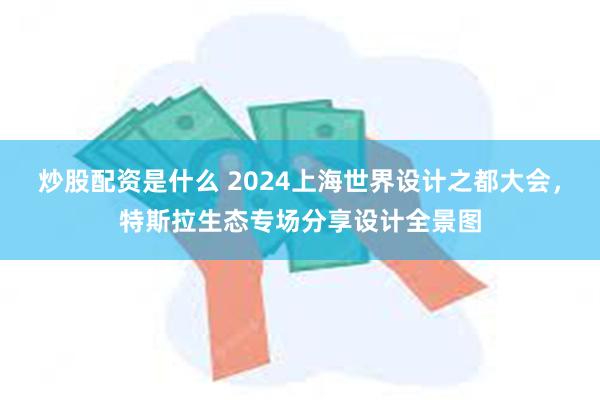 炒股配资是什么 2024上海世界设计之都大会，特斯拉生态专场分享设计全景图