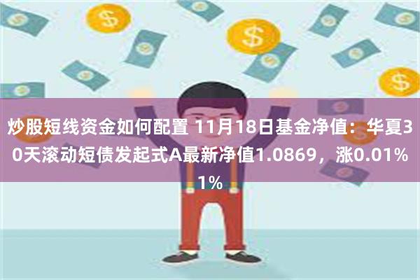 炒股短线资金如何配置 11月18日基金净值：华夏30天滚动短债发起式A最新净值1.0869，涨0.01%